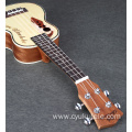 Custom lettering rosewood ukulele